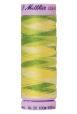 Mettler Silk Finish Cotton Multi 50 - 100 meter 9830 - Citrus Twist