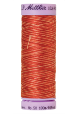 Mettler Silk Finish Cotton Multi 50 - 100 meter 9832 - Terra Tones
