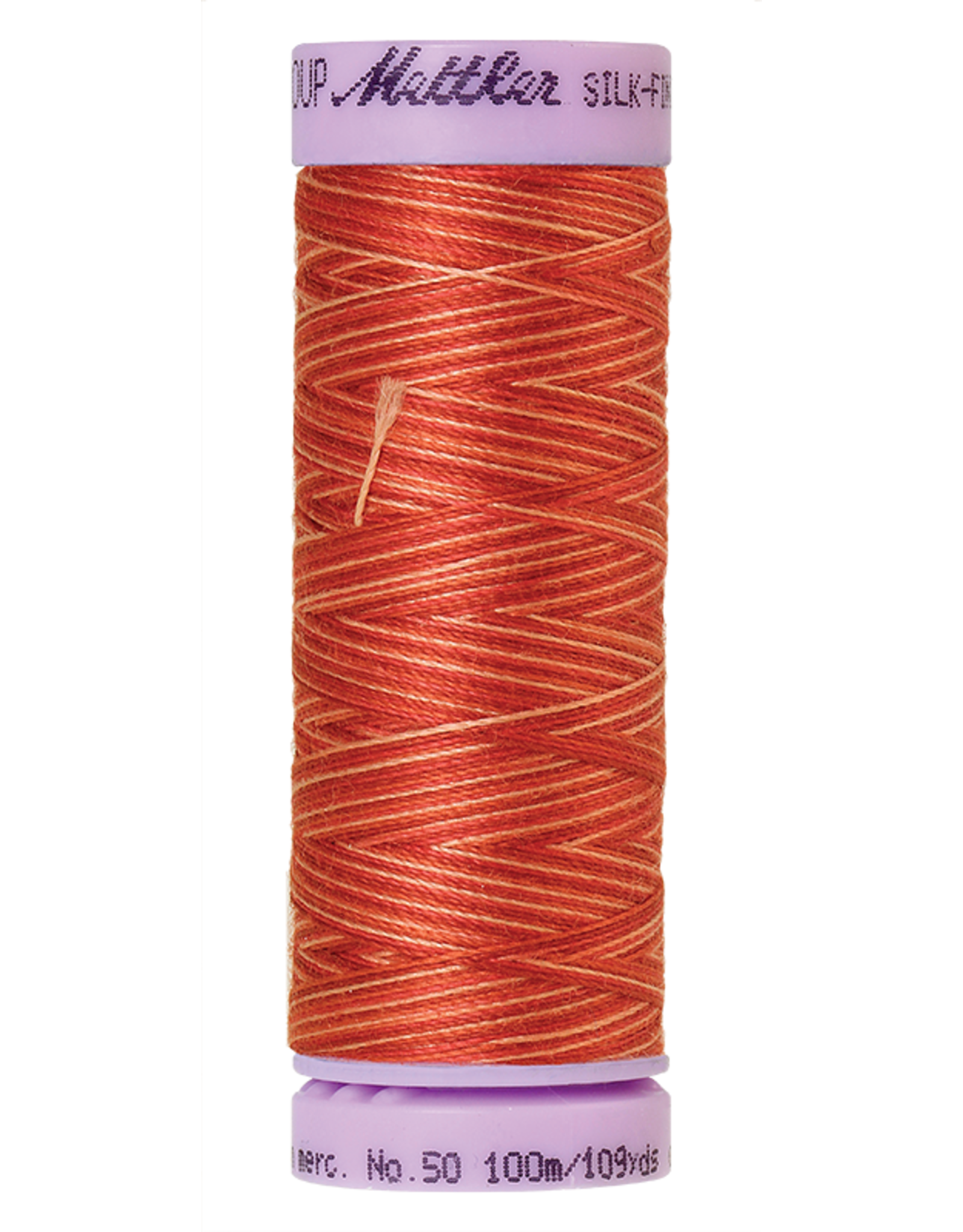 Mettler Silk Finish Cotton Multi 50 - 100 meter 9832 - Terra Tones