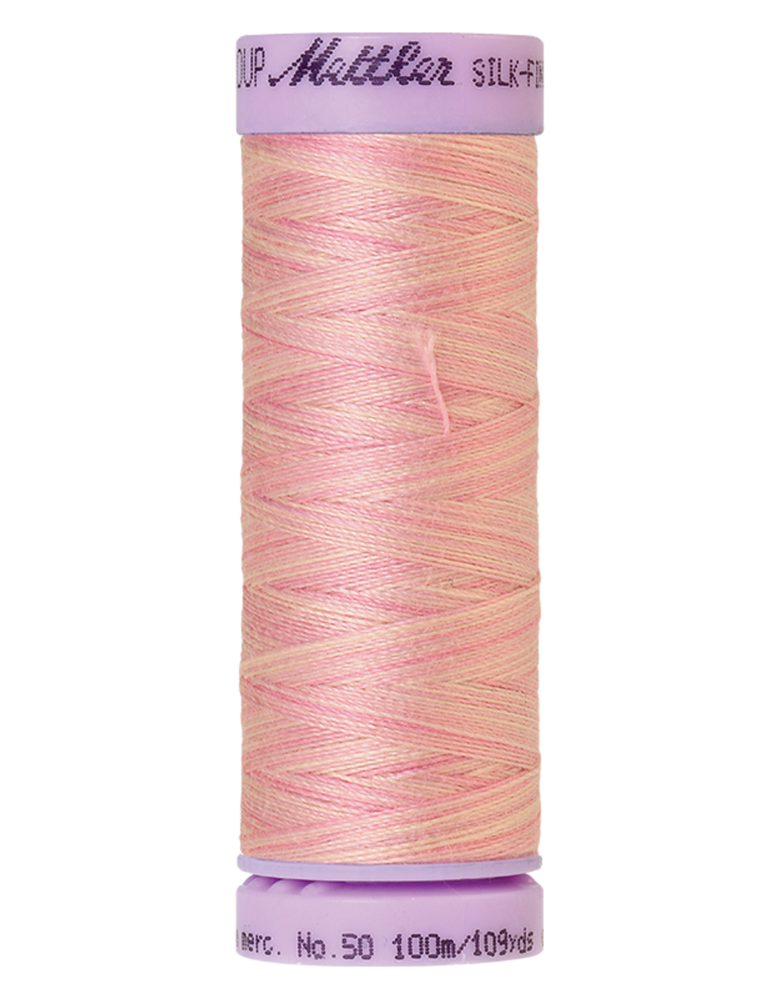 Mettler Silk Finish Cotton Multi 50 - 100 meter 9837 - So Soft Pink