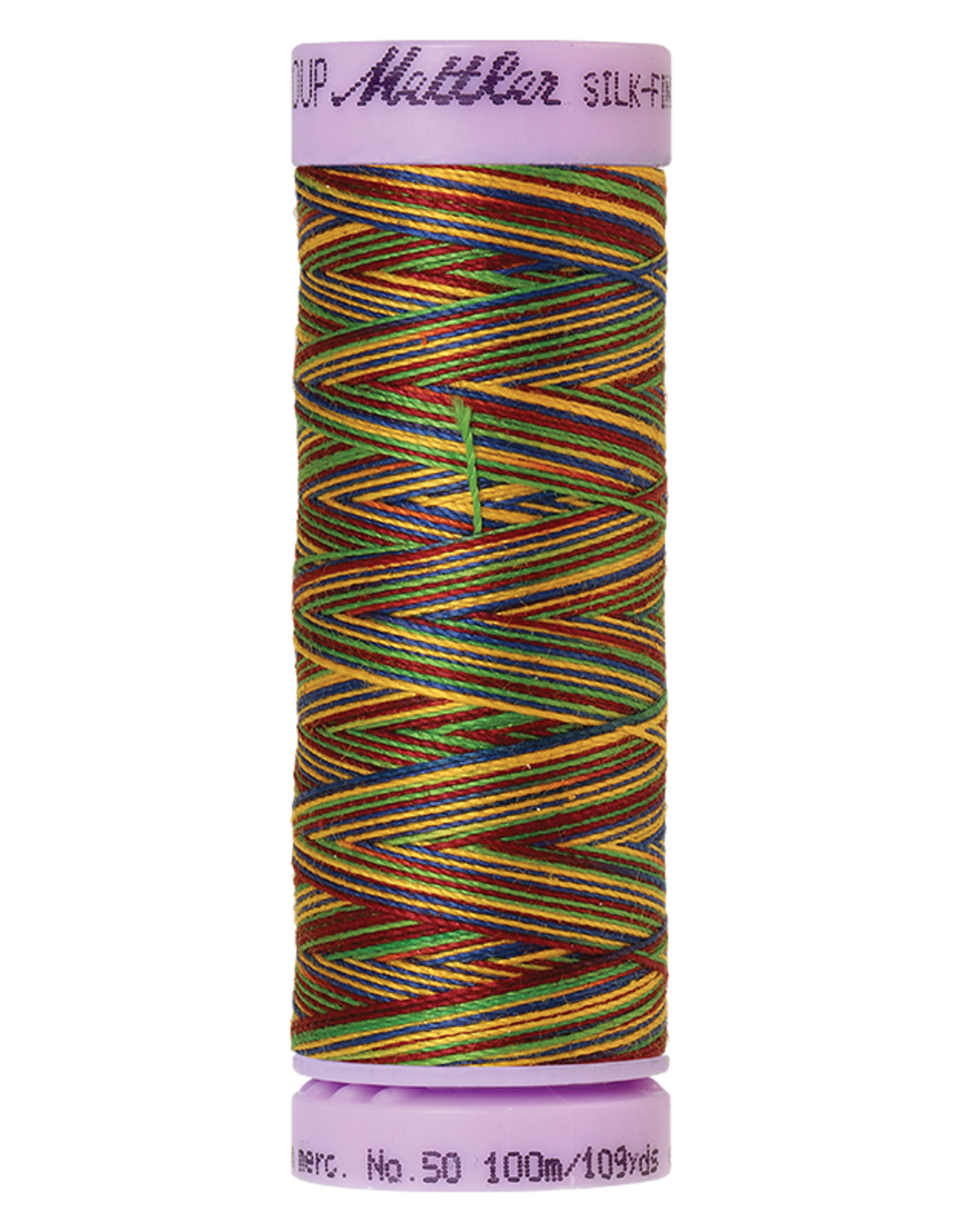 Mettler Silk Finish Cotton Multi 50 - 100 meter 9840 - Royalty