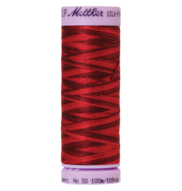 Mettler Silk Finish Cotton Multi 50 - 100 meter 9845 - Midnight Garnet