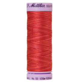 Mettler Silk Finish Cotton Multi 50 - 100 meter 9848 - Strawberry