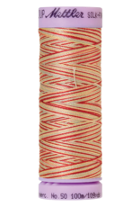 Mettler Silk Finish Cotton Multi 50 - 100 meter 9849 - Antique Floral