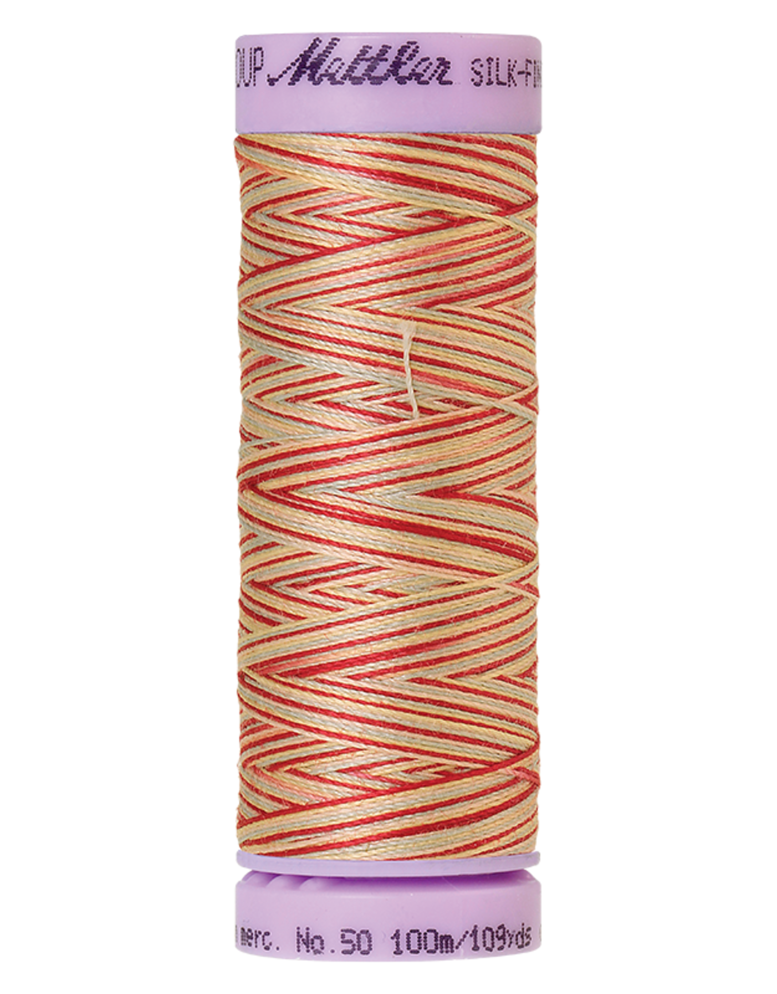 Mettler Silk Finish Cotton Multi 50 - 100 meter 9849 - Antique Floral