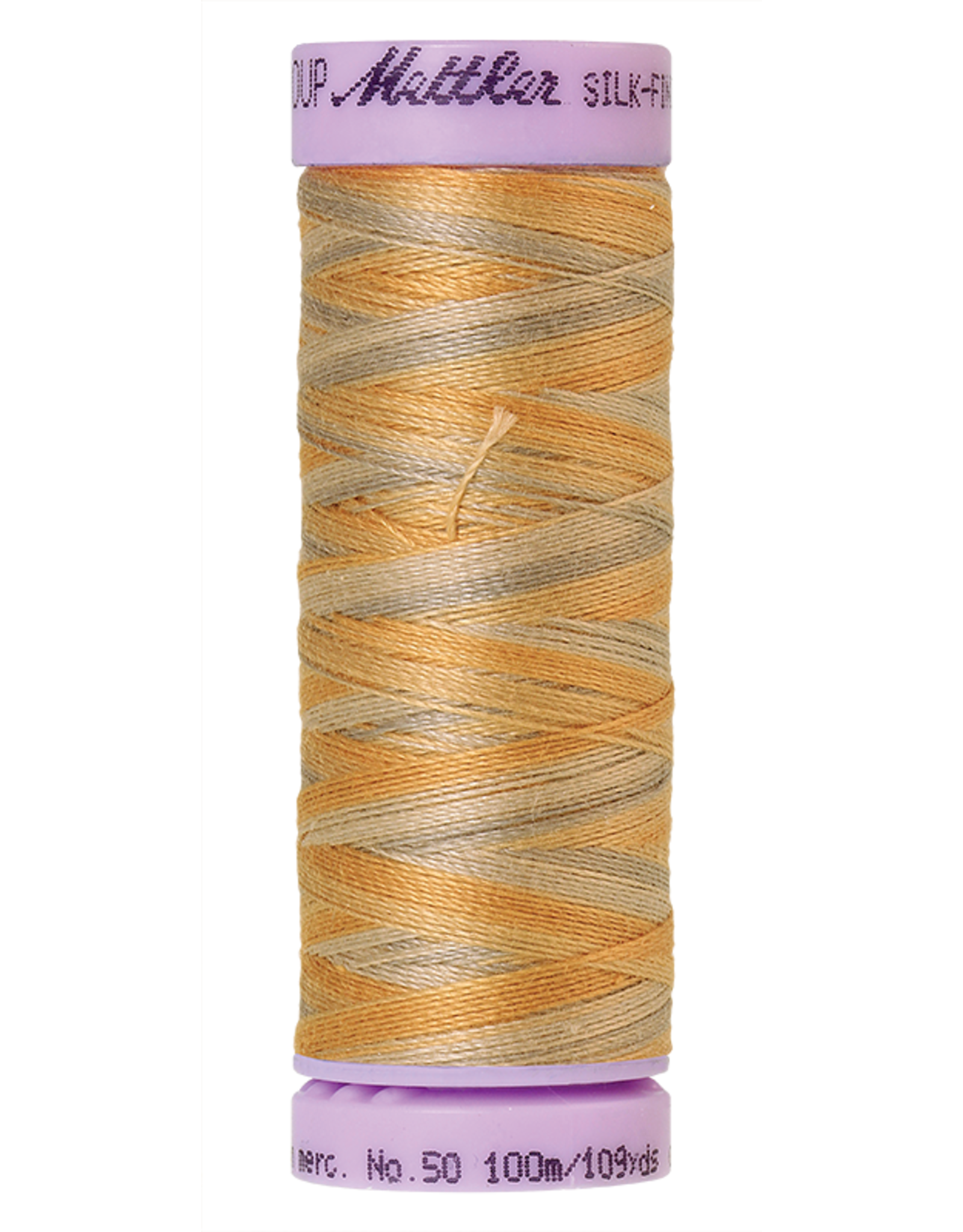 Mettler Silk Finish Cotton Multi 50 - 100 meter 9862 - Natural Stone