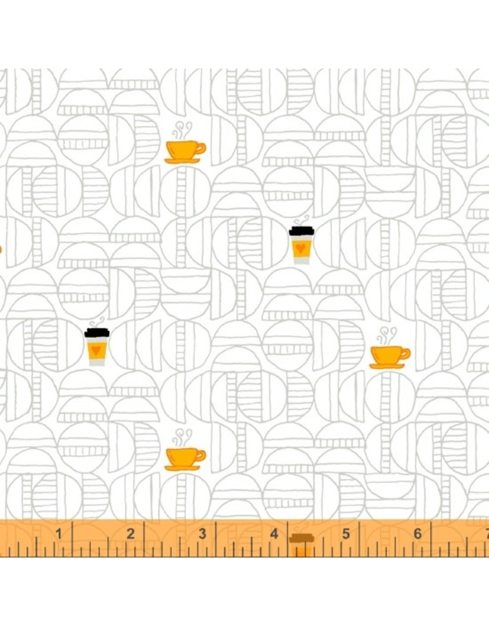 Windham Sassafras Lane - Favorite Things - Coffee White - 52156-2