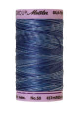 Mettler Silk Finish Cotton Multi 50 - 457 meter 9812 - Evening Blue