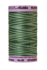 Mettler Silk Finish Cotton Multi 50 - 457 meter 9819 - Spruce Pines