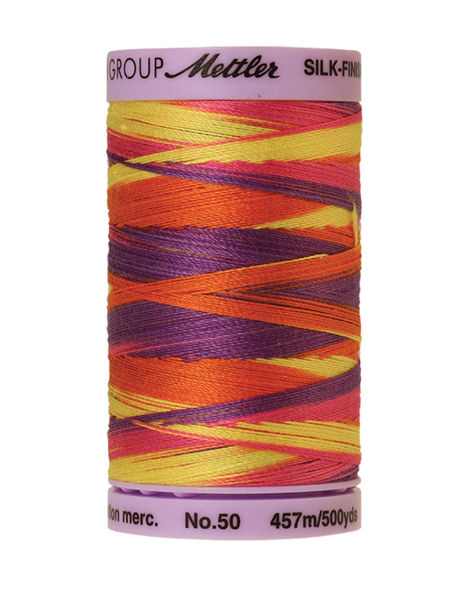 Mettler Silk Finish Cotton Multi 50 - 457 meter 9841 - Smiley Mix