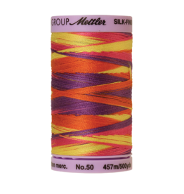 Mettler Silk Finish Cotton Multi 50 - 457 meter 9841 - Smiley Mix