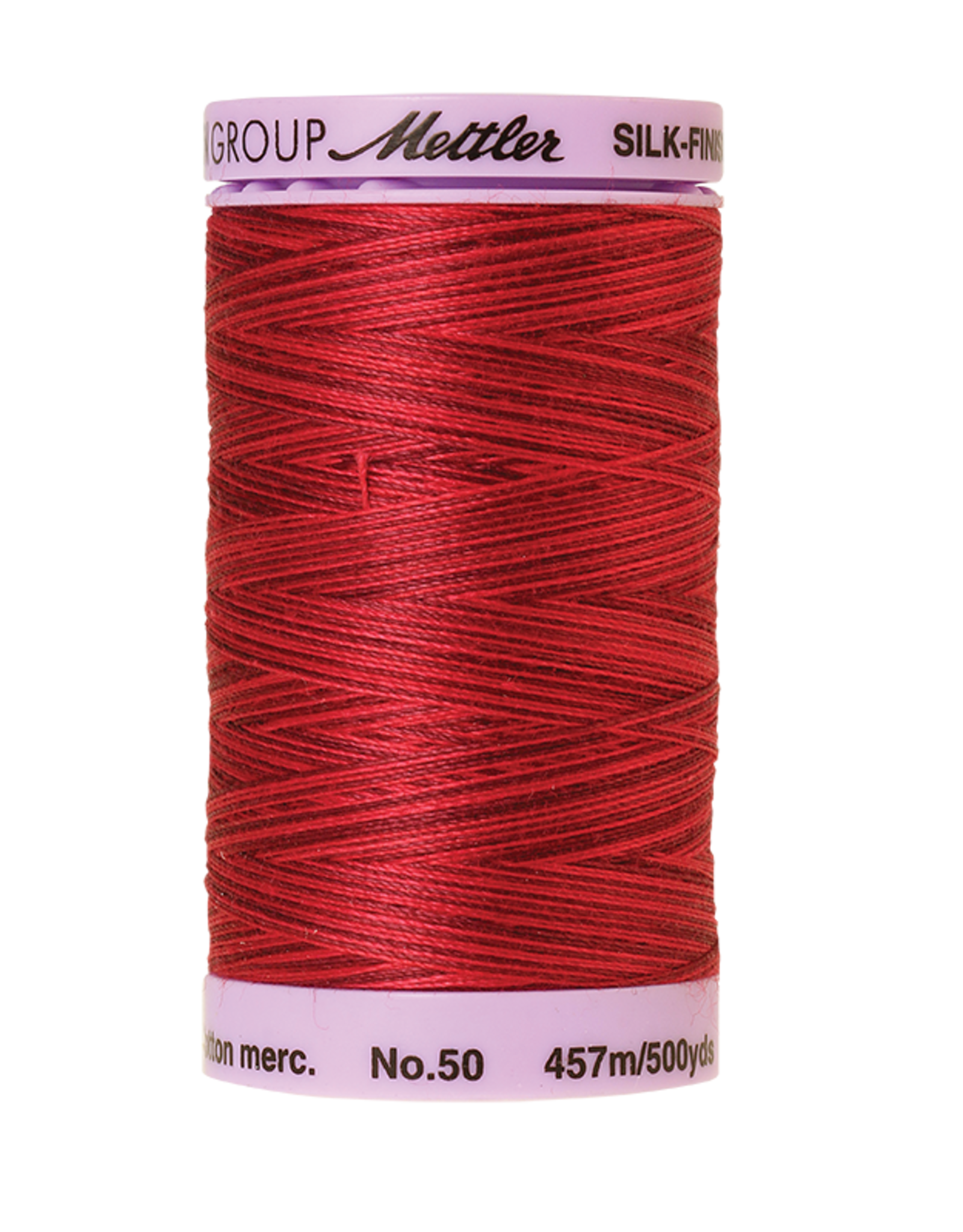 Mettler Silk Finish Cotton Multi 50 - 457 meter 9845 - Midnight Garnet