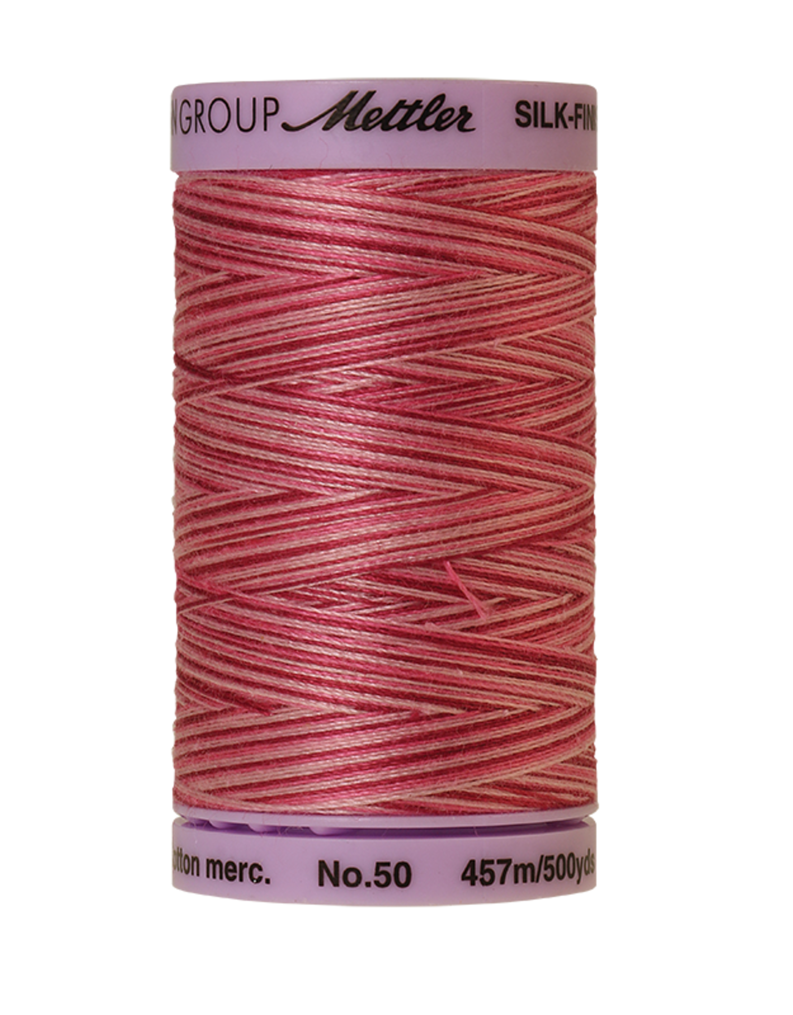 Mettler Silk Finish Cotton Multi 50 - 457 meter 9846 - Cranberry Crush