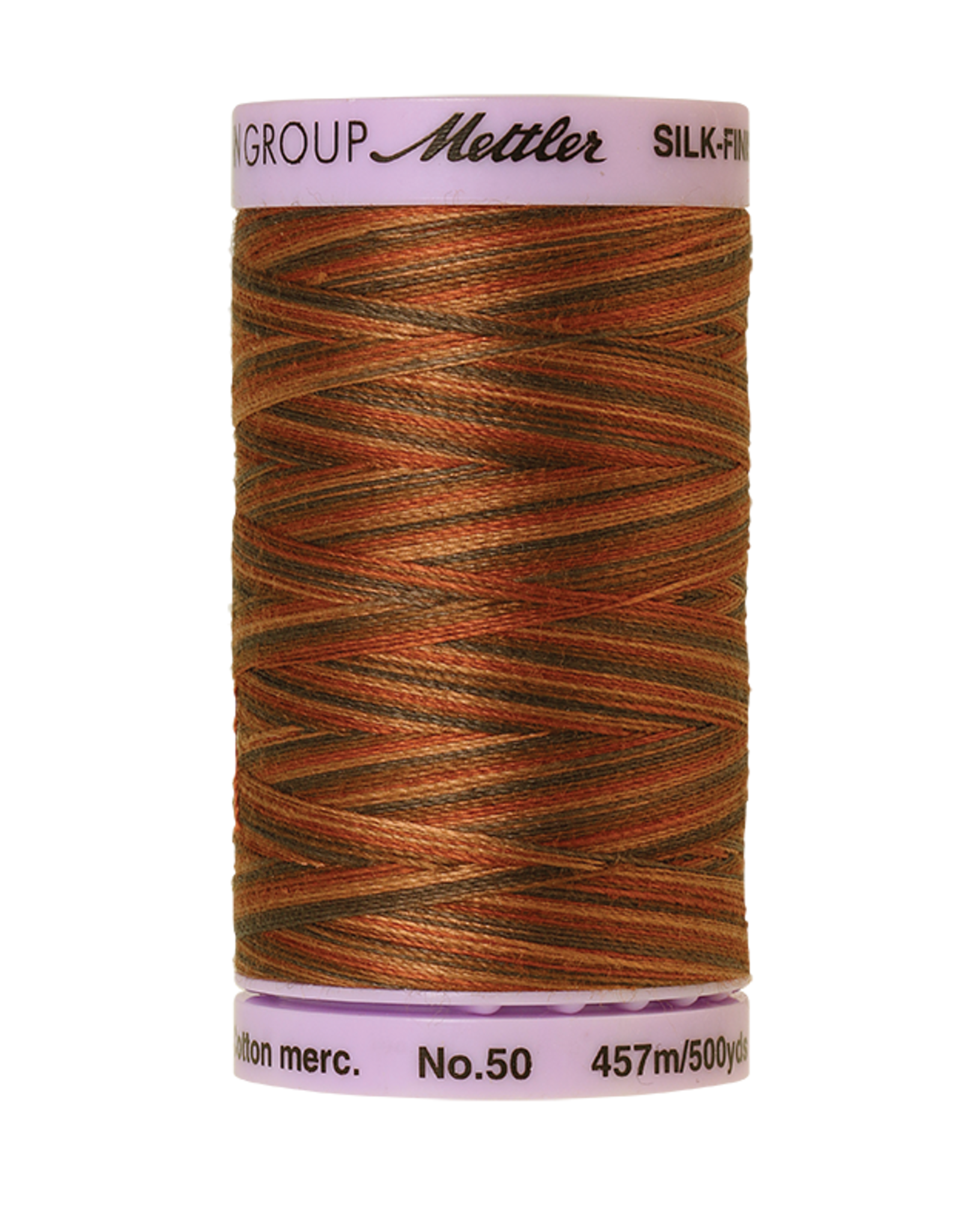 Mettler Silk Finish Cotton Multi 50 - 457 meter 9852 - Chocolatte