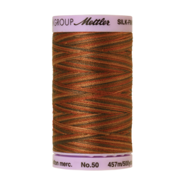 Mettler Silk Finish Cotton Multi 50 - 457 meter 9852 - Chocolatte