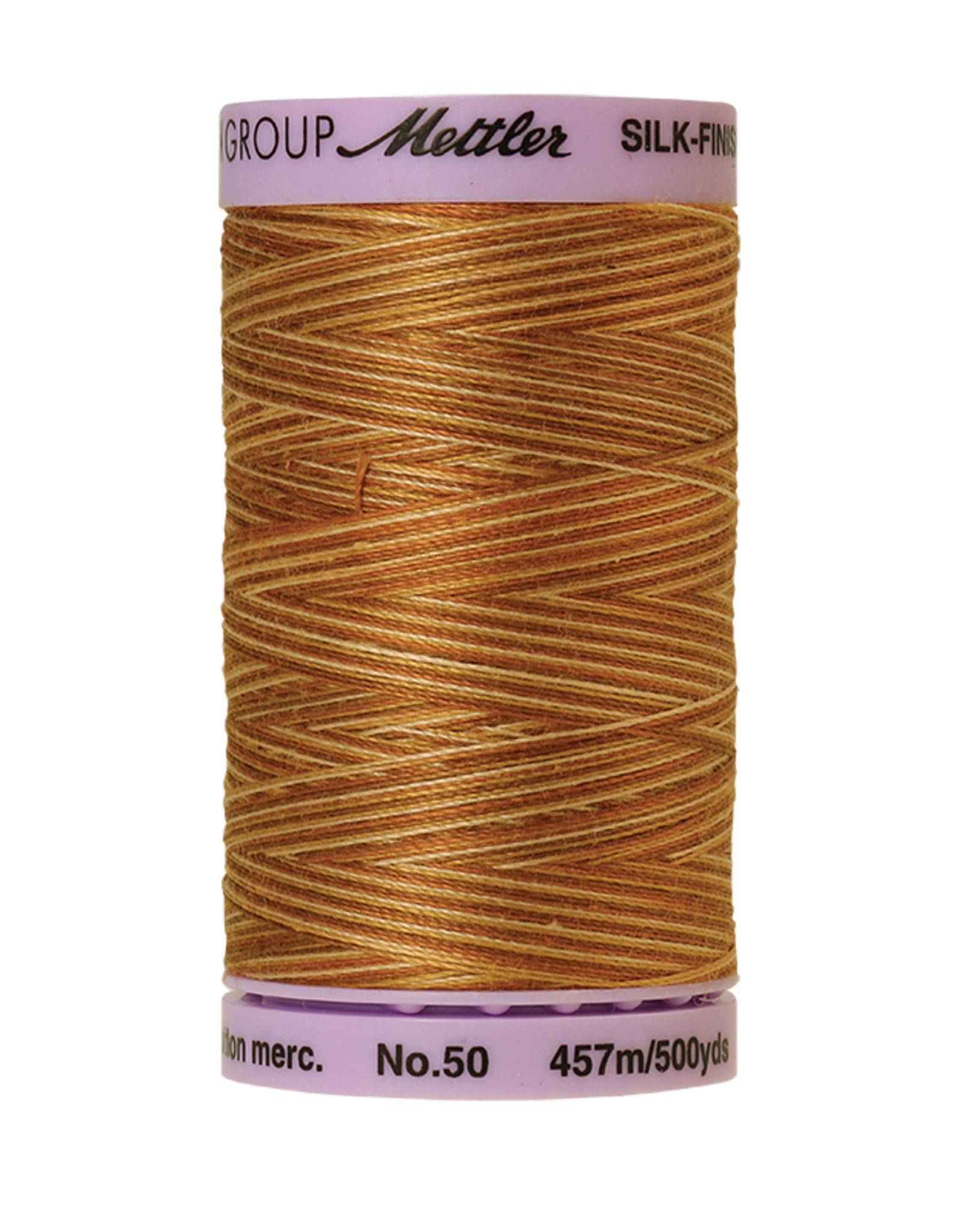 Mettler Silk Finish Cotton Multi 50 - 457 meter 9853 - Iced Coffee