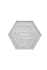 Paper Pieces Acrylic Template - 1 inch Hexagon