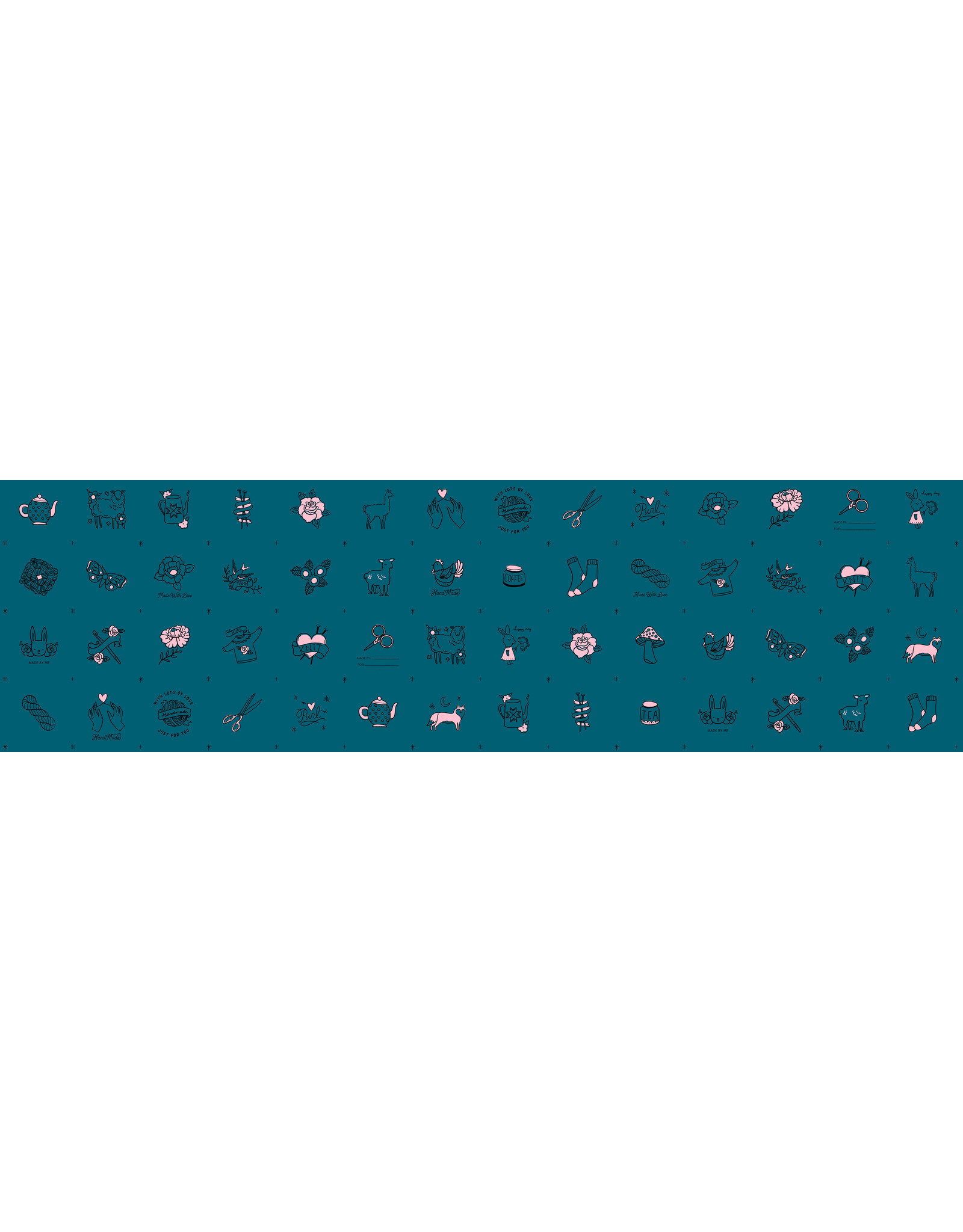 Ruby Star Society Ruby Star Society - Purl - Charms Teal - RS203113