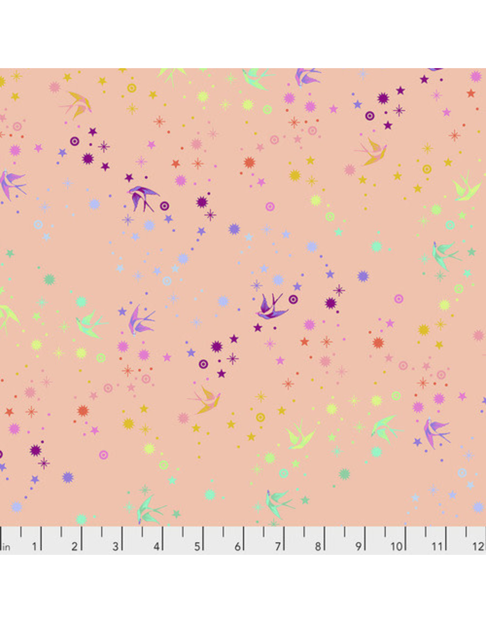 FreeSpirit Tula Pink - True Colors - Fairy Dust - Sherbet - PWTP133.SHERBET