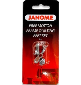 Janome Free Motion Frame Quilting Feet Set