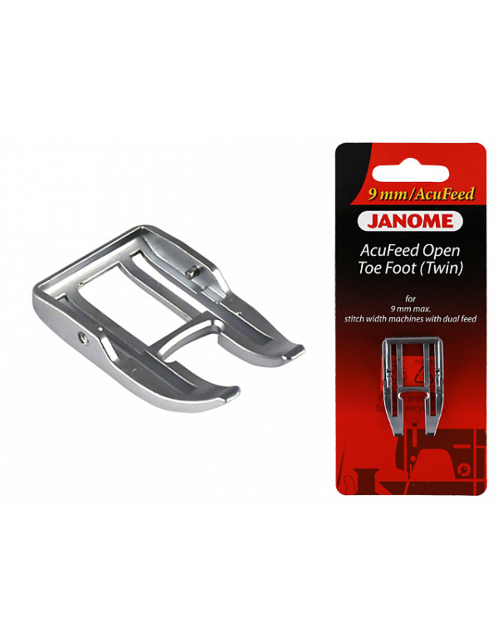 Janome Janome 9 mm Acufeed -  Open Toe Foot