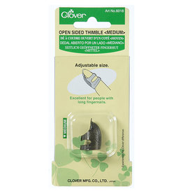 Clover Open Sided Thimble - Medium