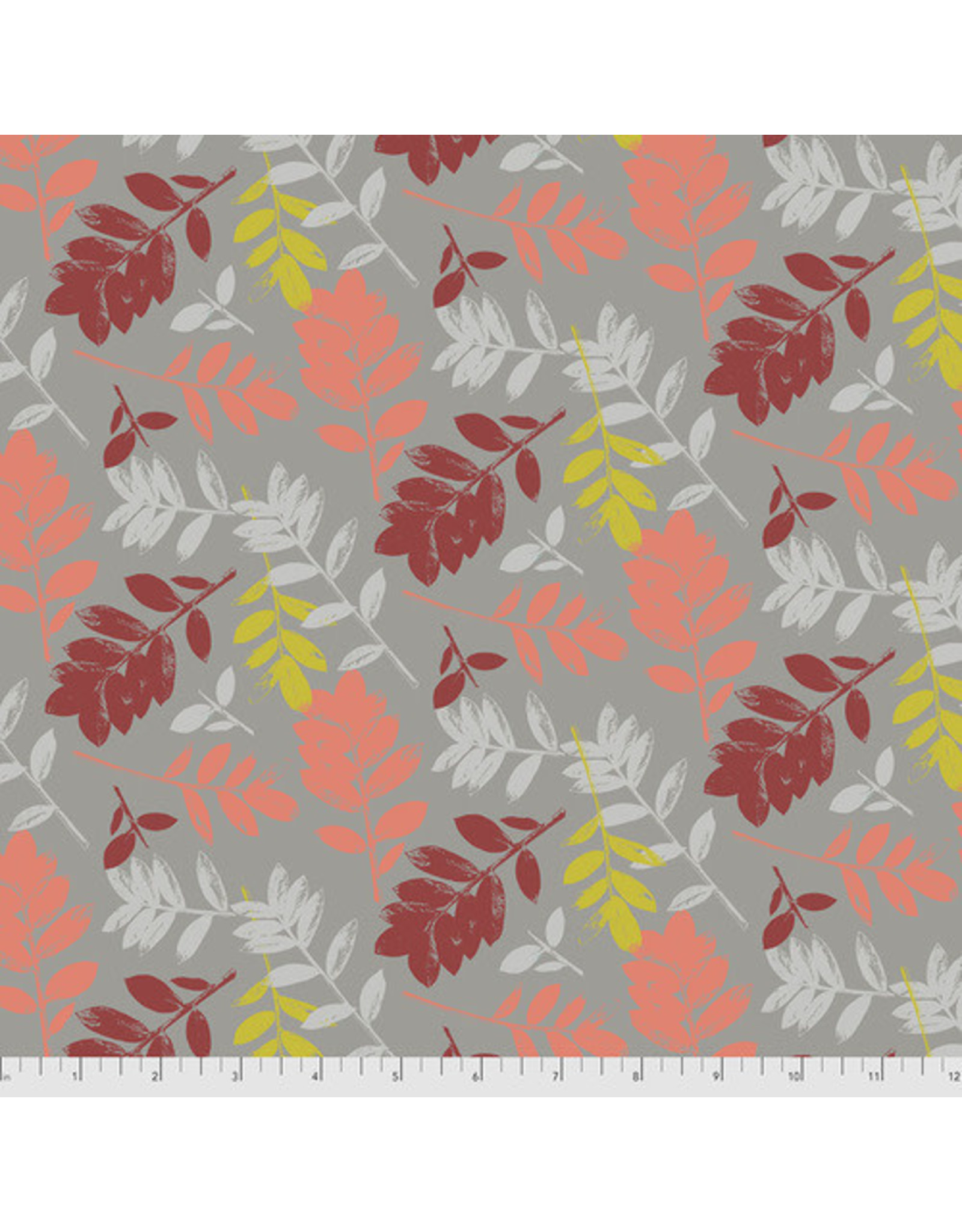 FreeSpirit Sew Kind of Wonderful - Mod Cloth - Leaf Fire - PWSK007.FIRE