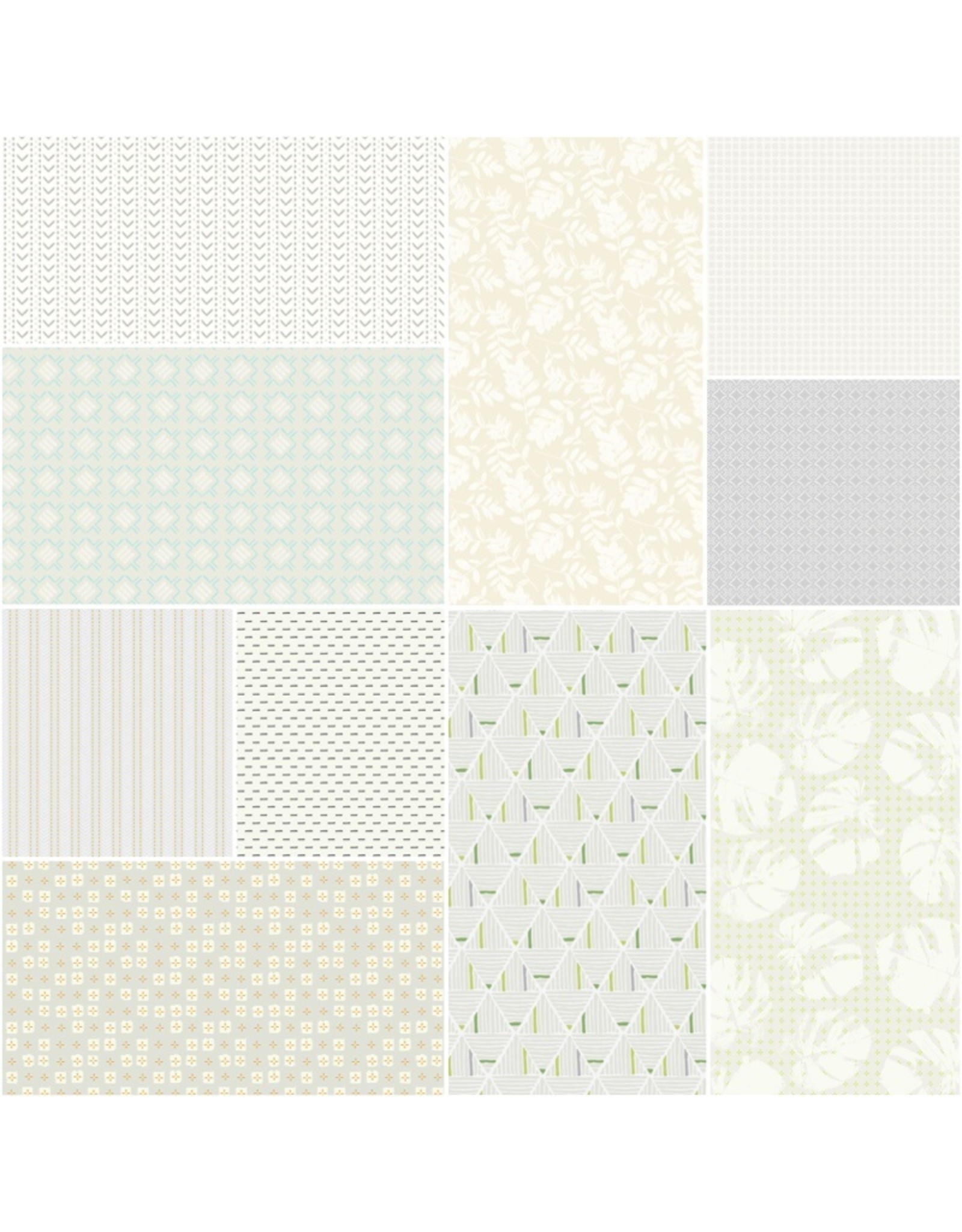 FreeSpirit Sew Kind of Wonderful - Mod Cloth - Fat Quarter Pakket - Wind