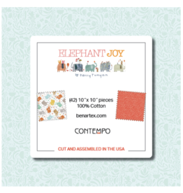 Contempo Terry Runyan - Elephant Joy - 10 x 10 Pack