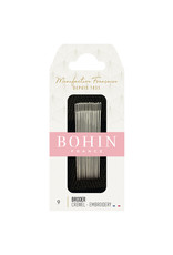 Bohin Crewel/Embroidery - Embroidery needles - Nr 9 - with sharp tip