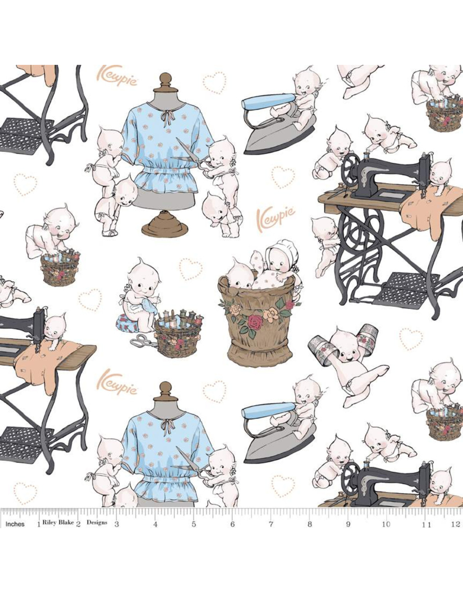 Riley Blake Designs Sew Kewpie - Main Cloud
