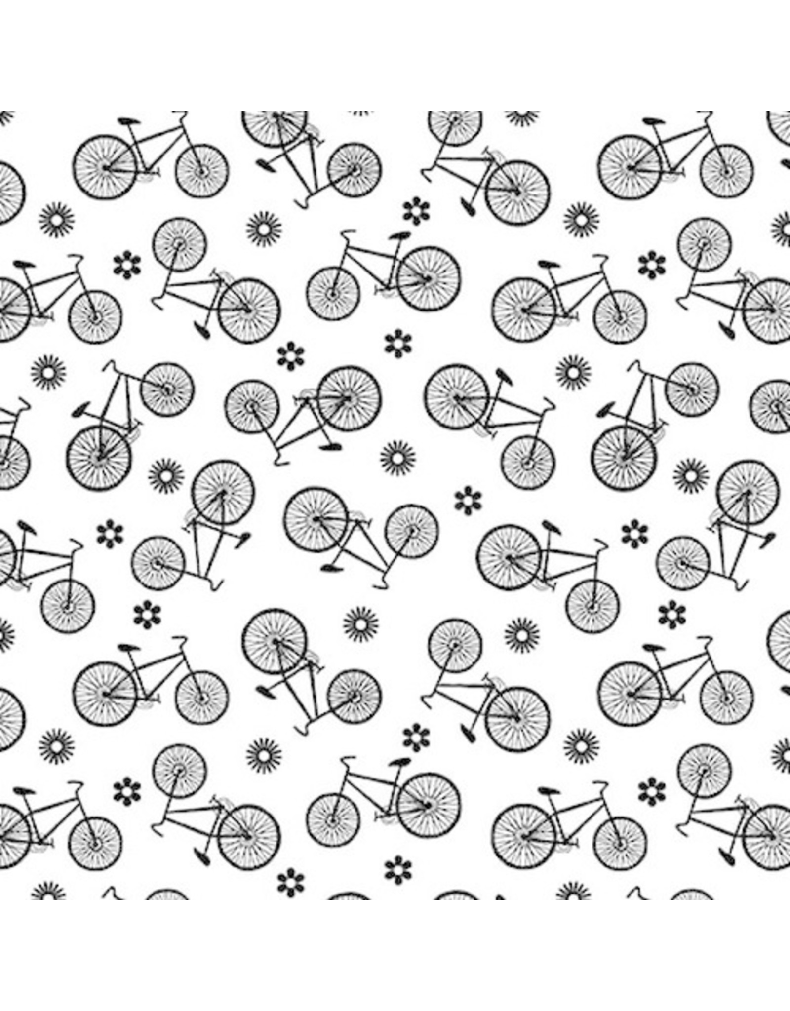 Blank Quilting Blank Quilting - Paradox - Bicycles White