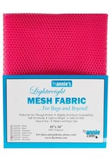 ByAnnie Mesh Fabric - 18 x 54 inch - Lipstick