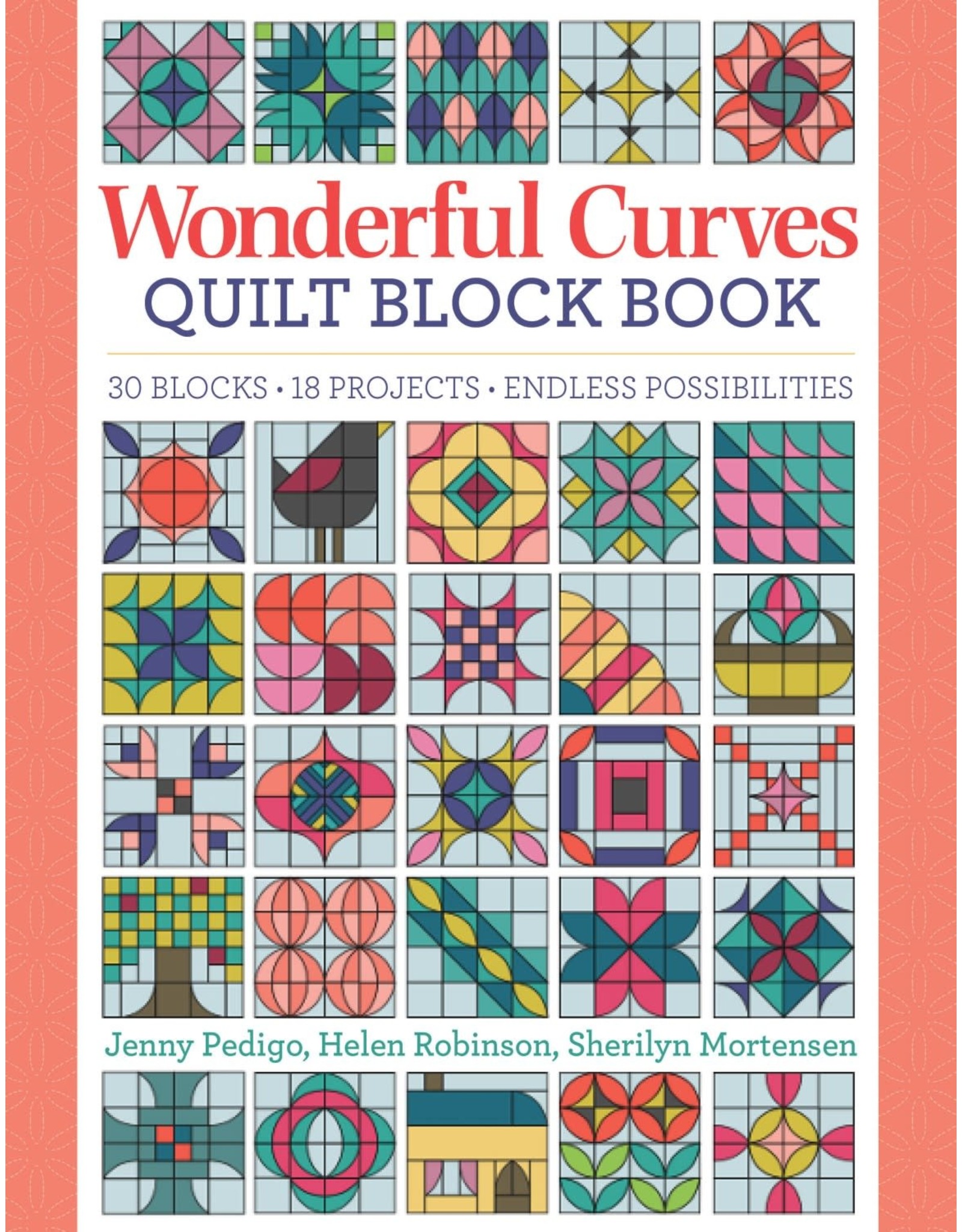 Wonderful Curves Sampler Quilt Block Book – Sew Kind of Wonderful