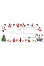 Lewis & Irene Bunting Panel - Tomten Christmas