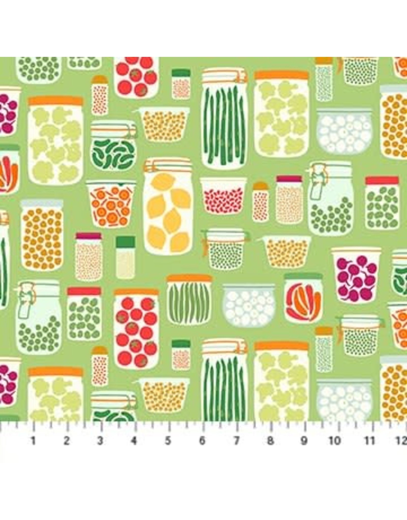 Figo Pippa Shaw - Grow - Jars Green Multi - 90402-70