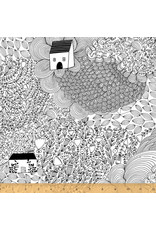 Windham Windham Fabrics - Home - Filled with Love White - 52660-1