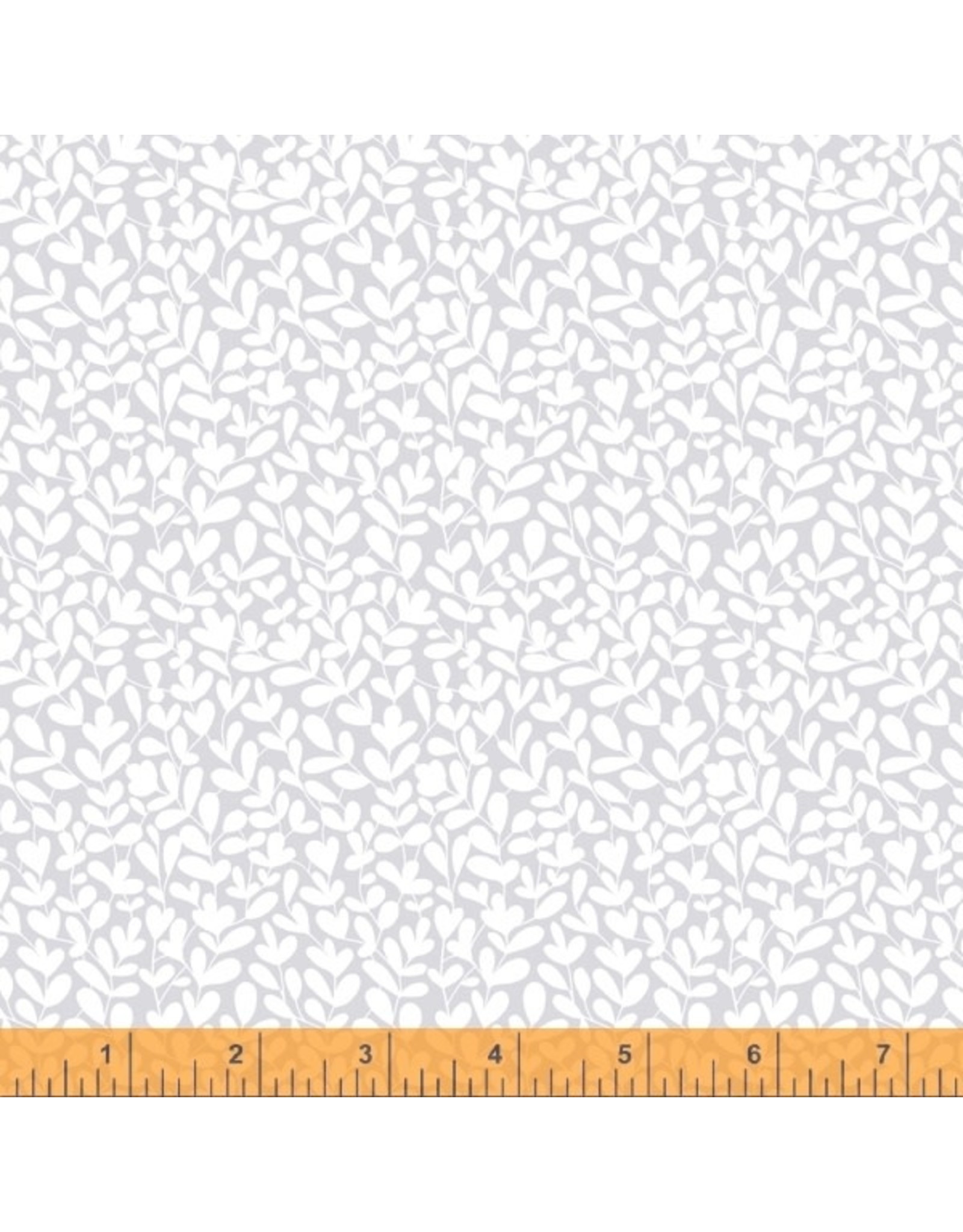 Windham Windham Fabrics - Home - Leaf White - 52665-1