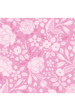 Benartex Contempo Studio Amanda Murphy - Frolic - Silhouette Pink - 13511-20