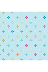 Benartex Contempo Studio Amanda Murphy - Frolic - Circus Aqua - 13515-24
