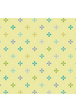 Benartex Contempo Studio Amanda Murphy - Frolic - Circus Lime - 13515-42