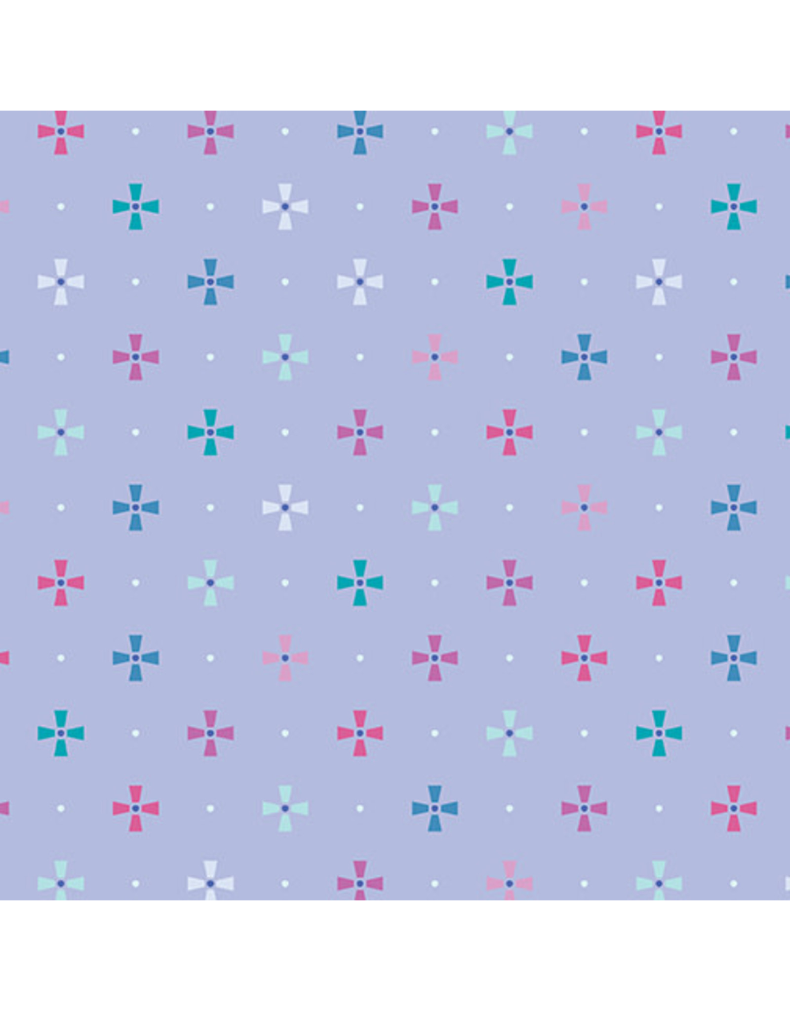 Benartex Contempo Studio Amanda Murphy - Frolic - Circus Lavender - 13515-66