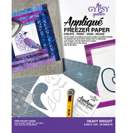 The Gypsy Quilter Applique Freezer Paper - 50 sheets