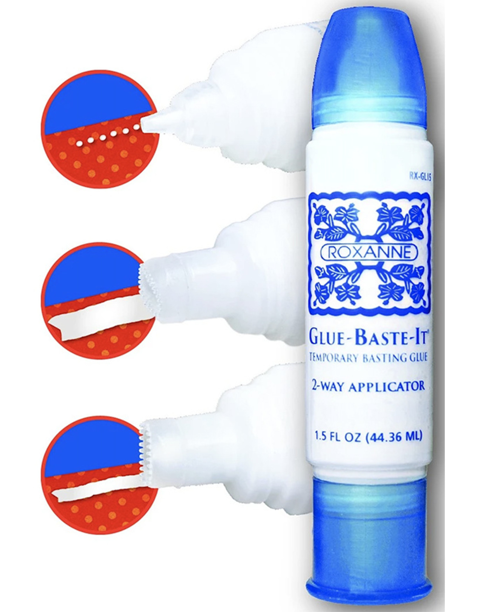 Colonial Needle Roxanne Glue-Baste-it - 2-way applicator