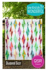 Sew Kind of Wonderful Diamond Daze - pattern for Quick Straight Ruler - #459