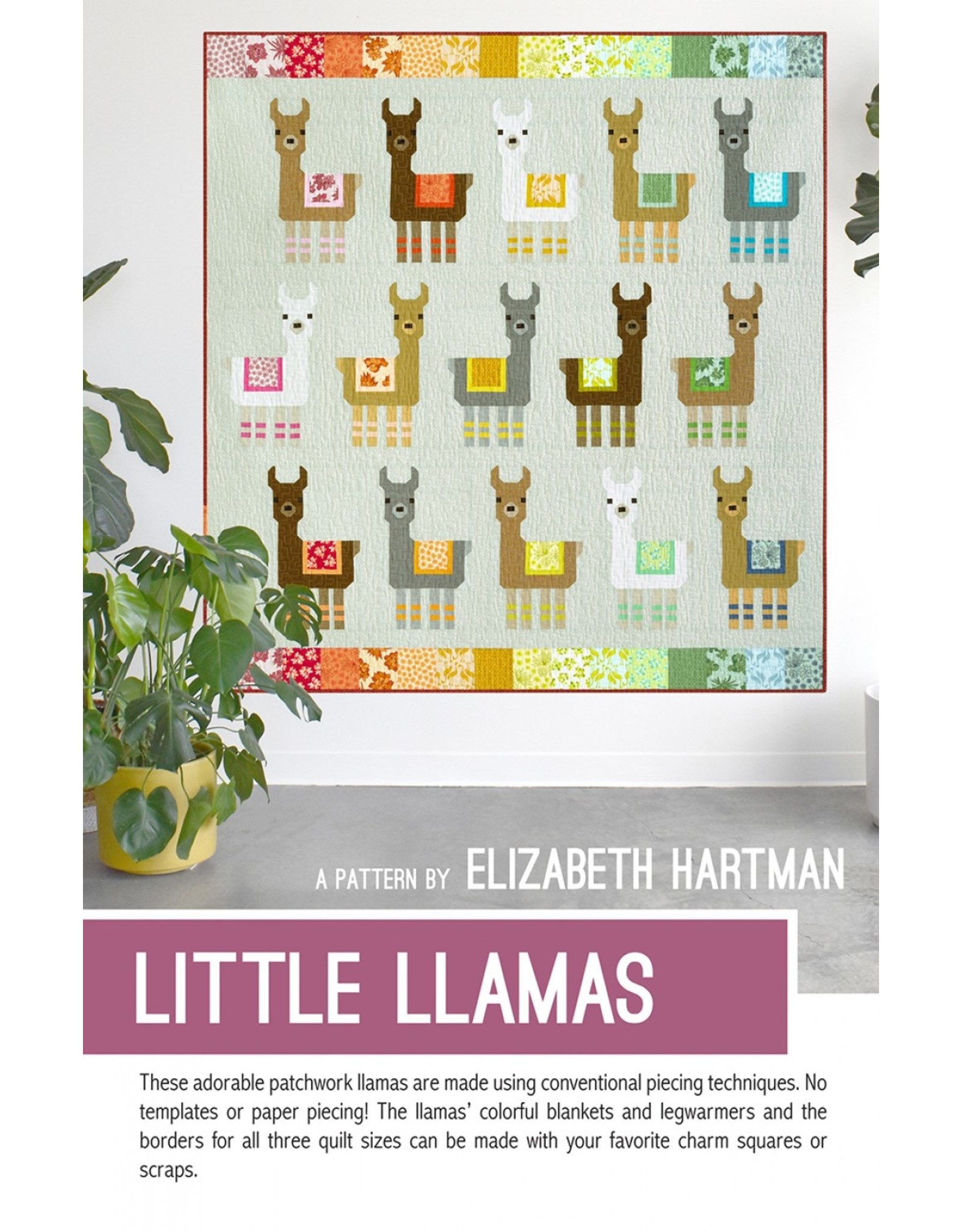 Elizabeth Hartman Elizabeth Hartman - Little Llamas - EH-062