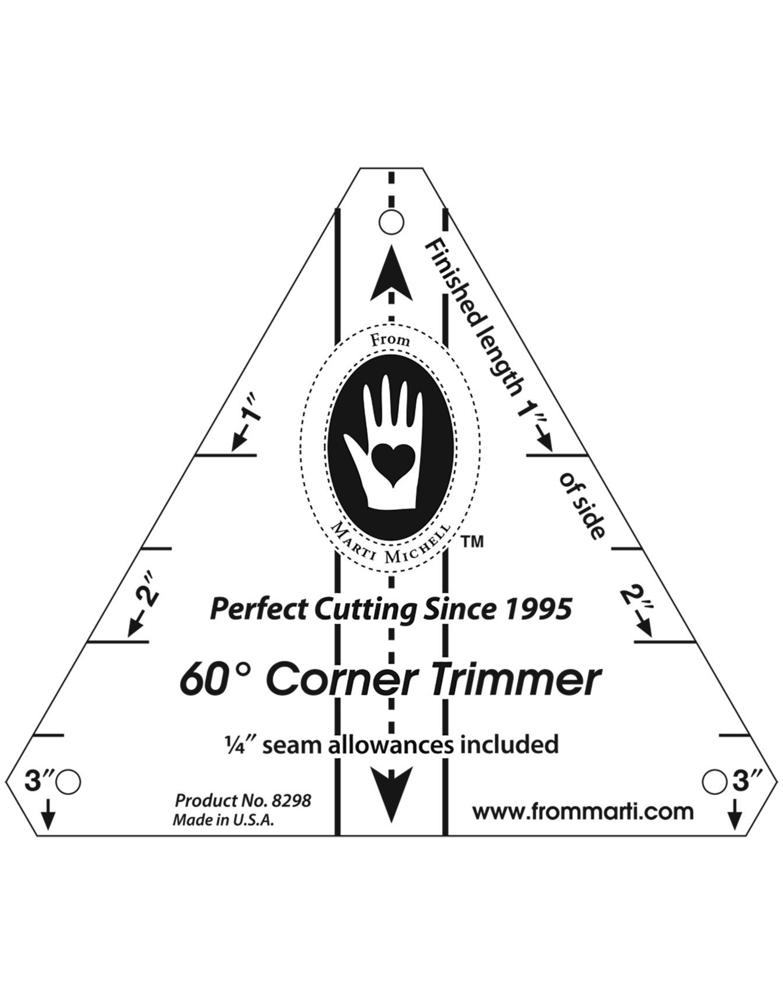 Marti Michell Marti Michell - Corner Trimmer - 60 degrees - 8298