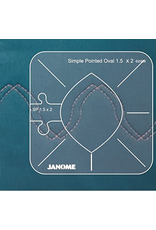 Janome Janome Rulerwork Kit - 7 templates