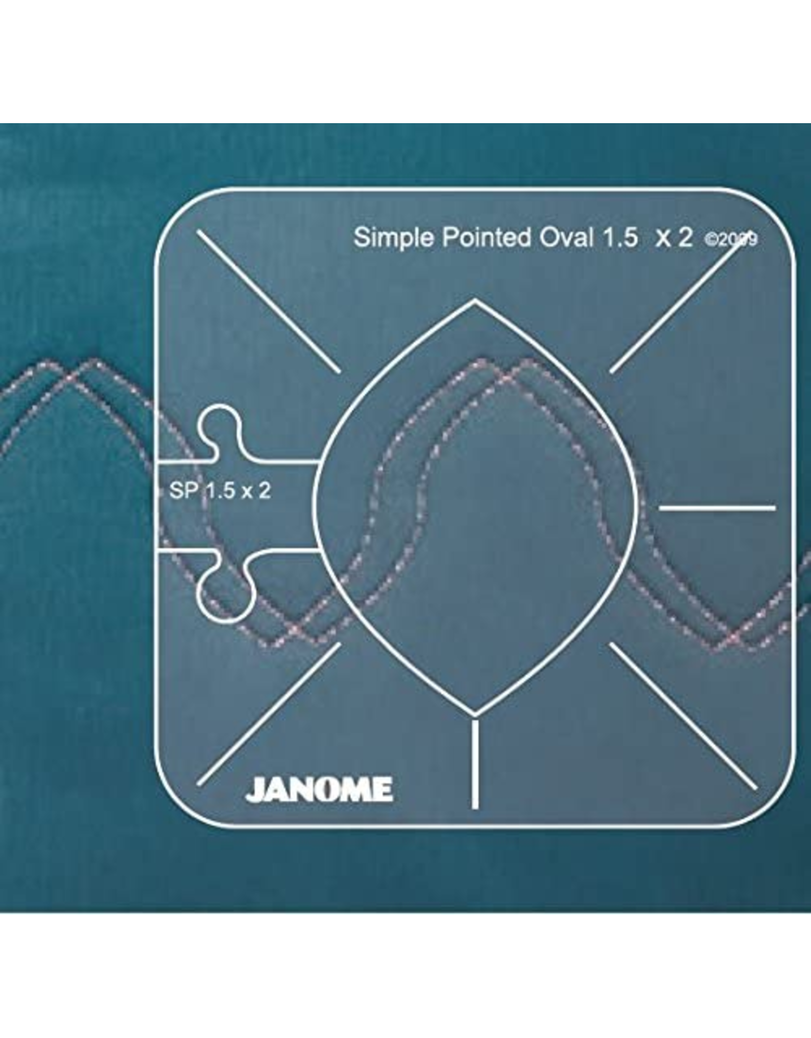 Janome Janome Rulerwork Kit - 7 templates