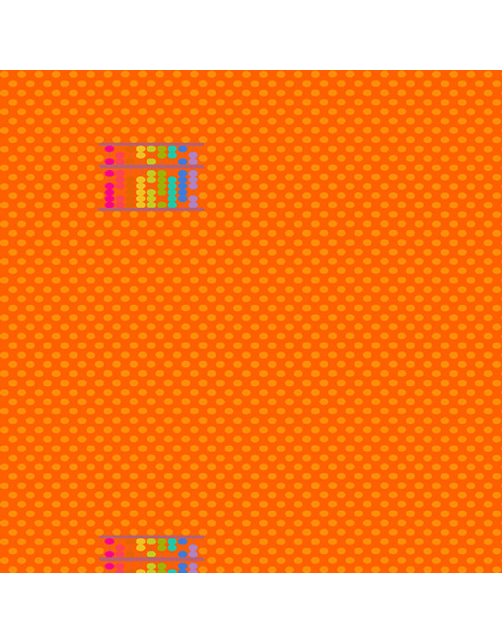 Andover Alison Glass - Ellipse - Abacus Dot Amber - A-9886-O